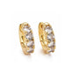 Crystal Glow Hoops