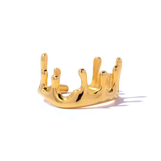 Dripping Crown Ring