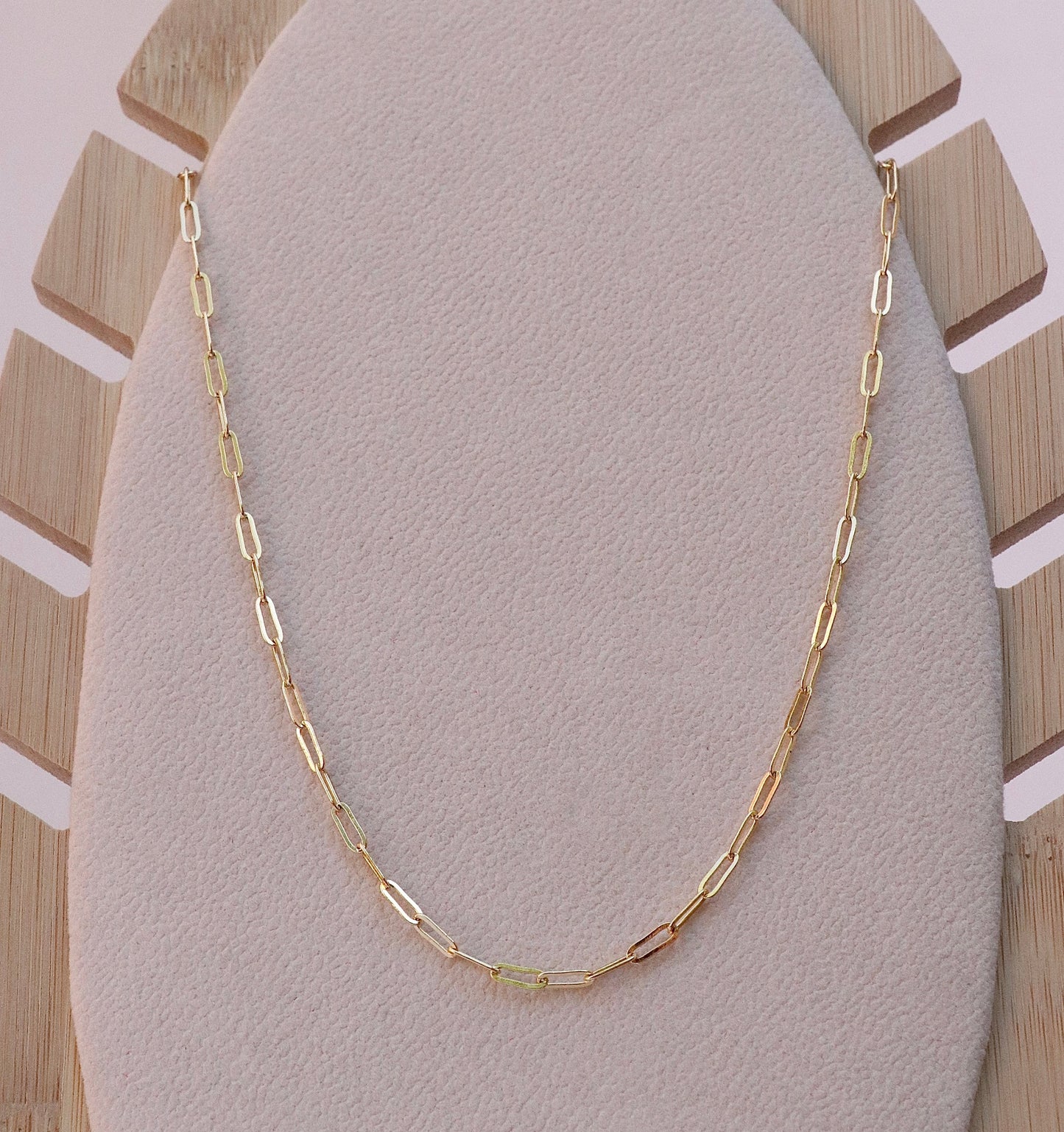 Dainty Paperclip Chain