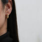 Mini Gild Edge Hoops