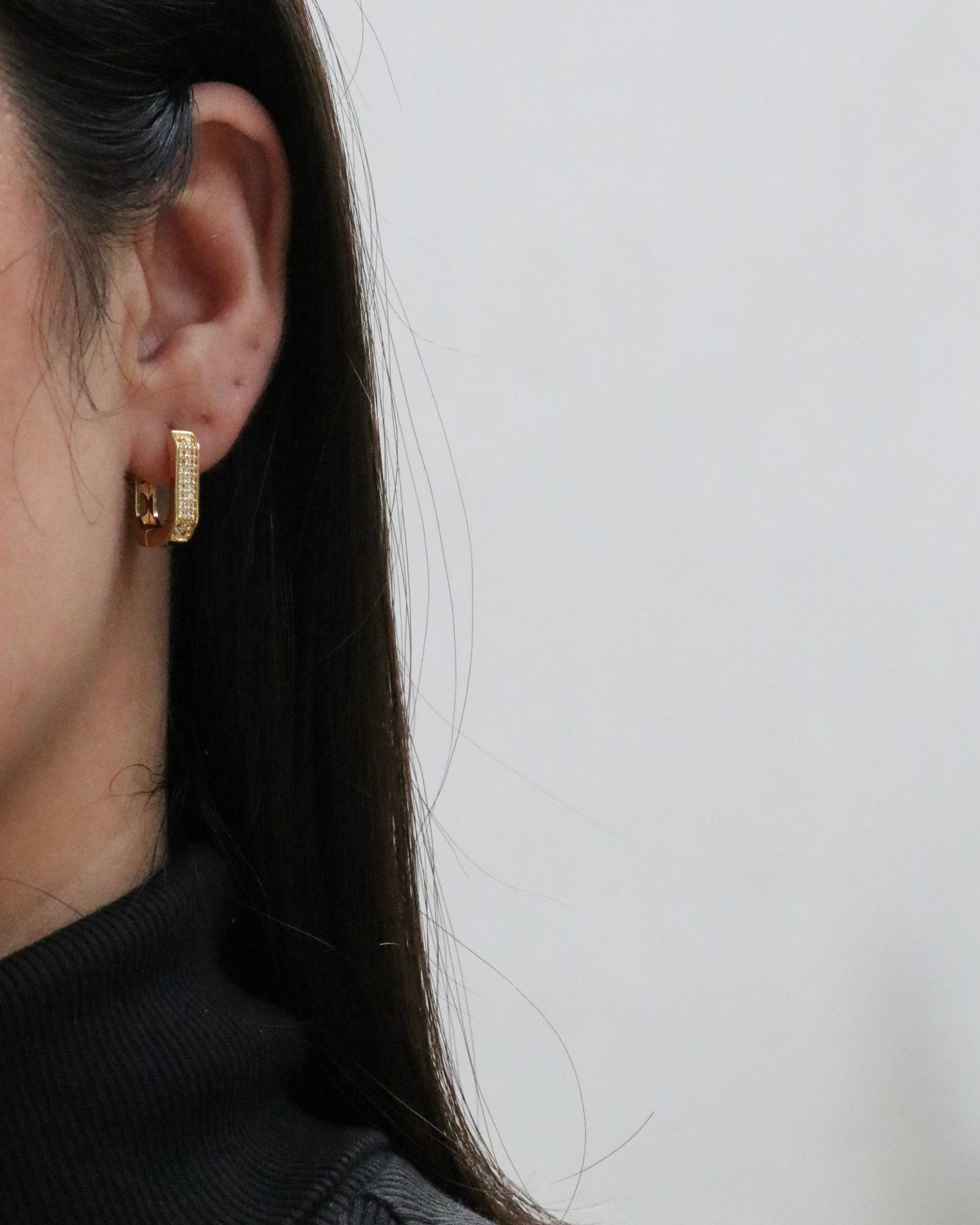 Mini Gild Edge Hoops