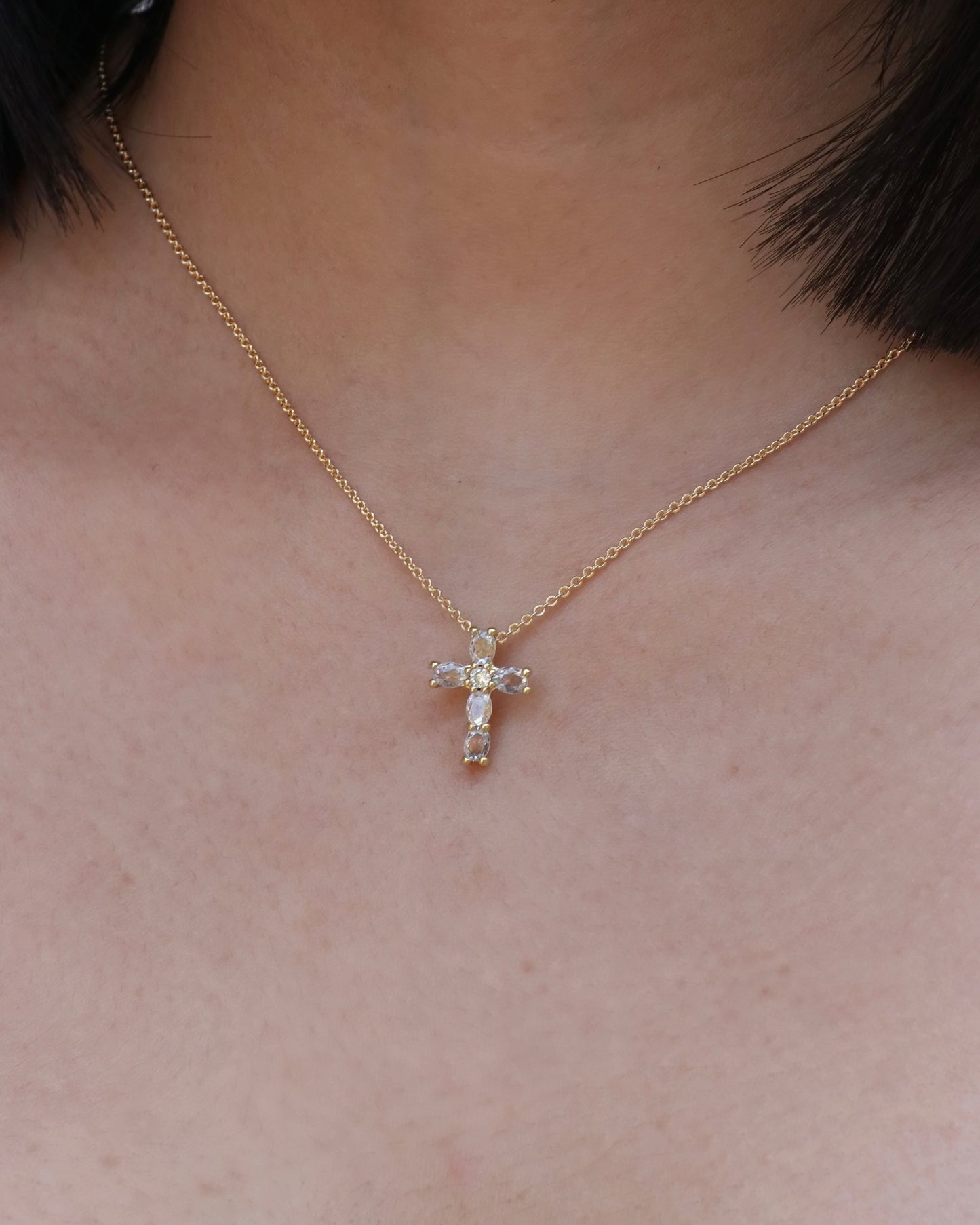 Christos Cross Necklace