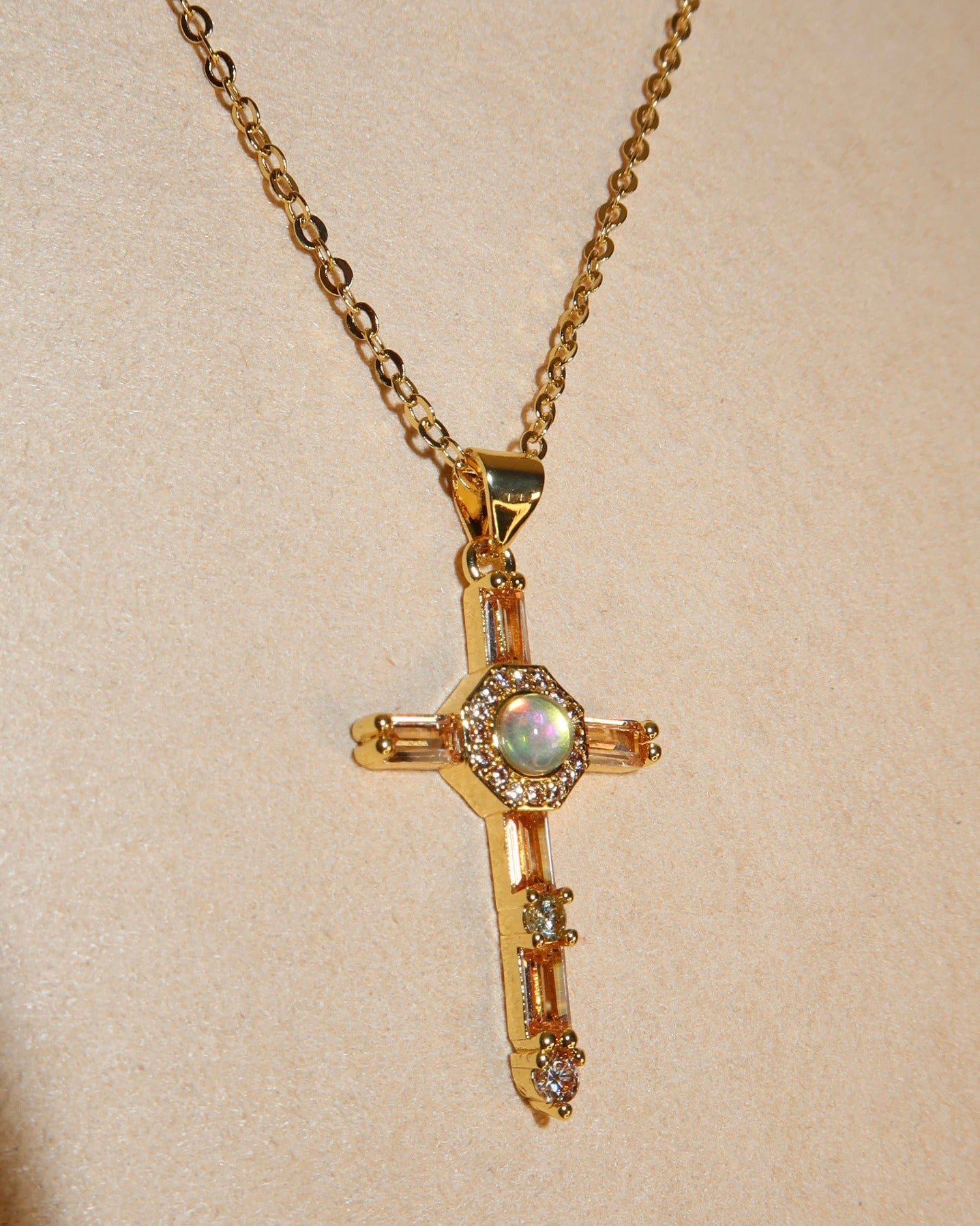 Divine Cross Necklace