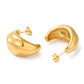 Chunky Hammered Earrings