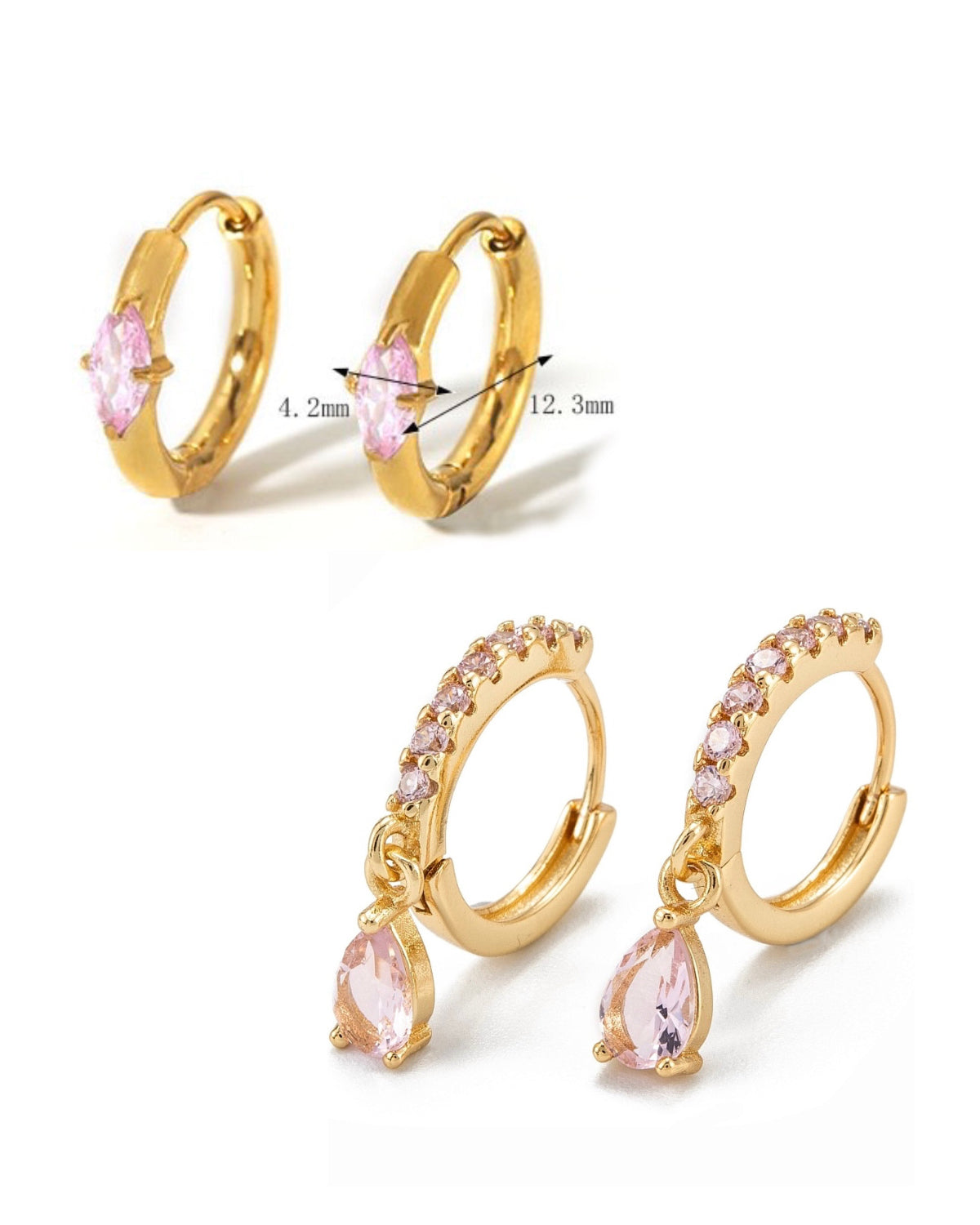 Pink Blush Stack (2-Pair Set)