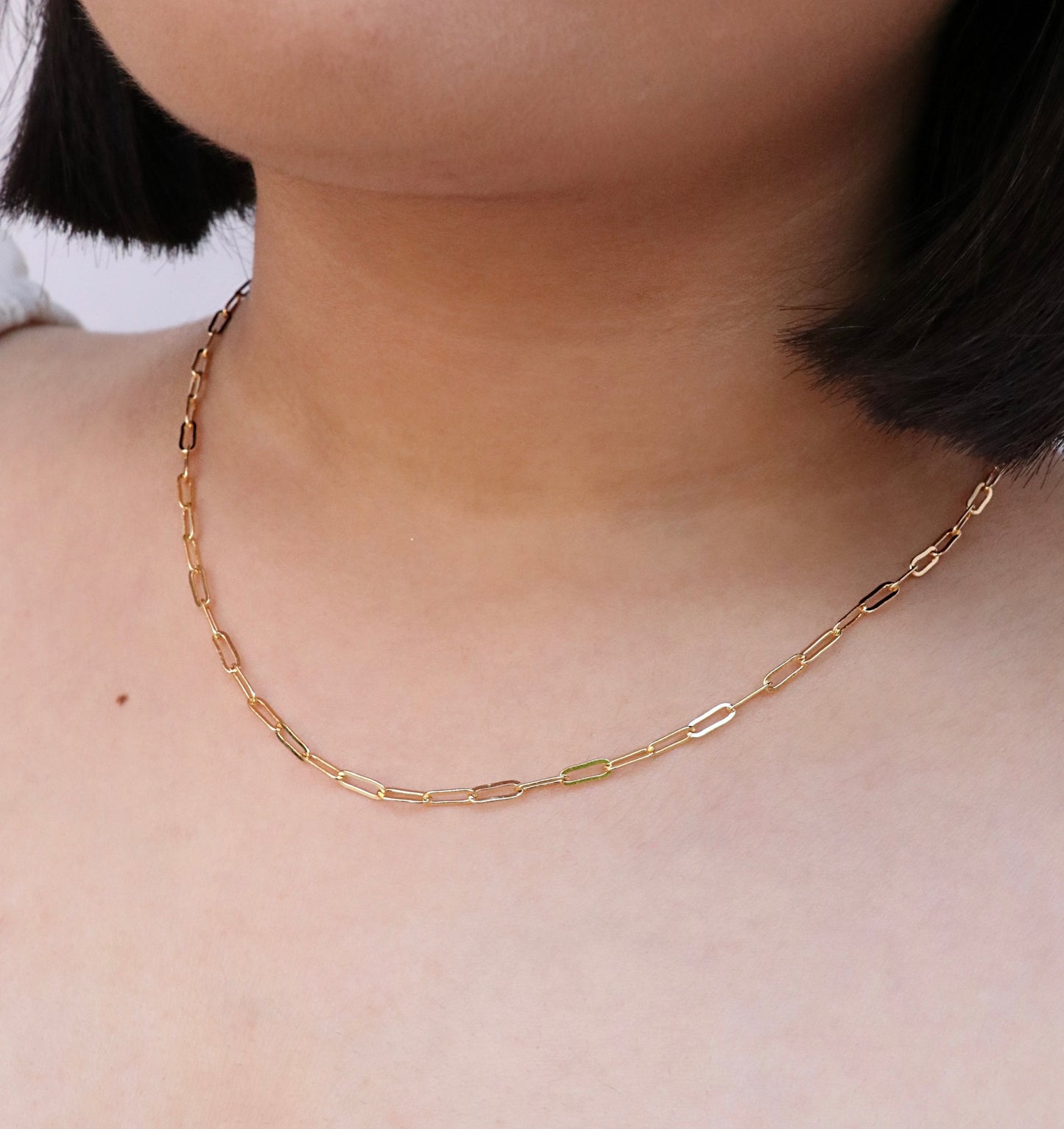 Dainty Paperclip Chain