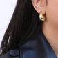 Open Teardrop Earrings