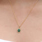 Dainty African Jade Necklace