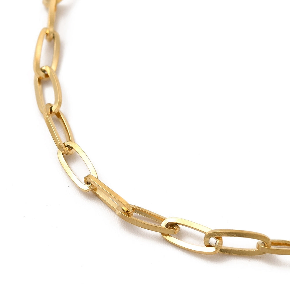 Dainty Paperclip Bracelet