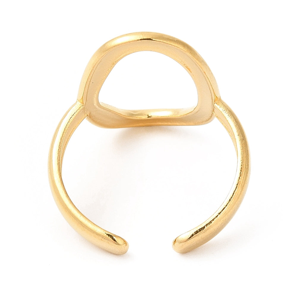 Hollow Oval Ring