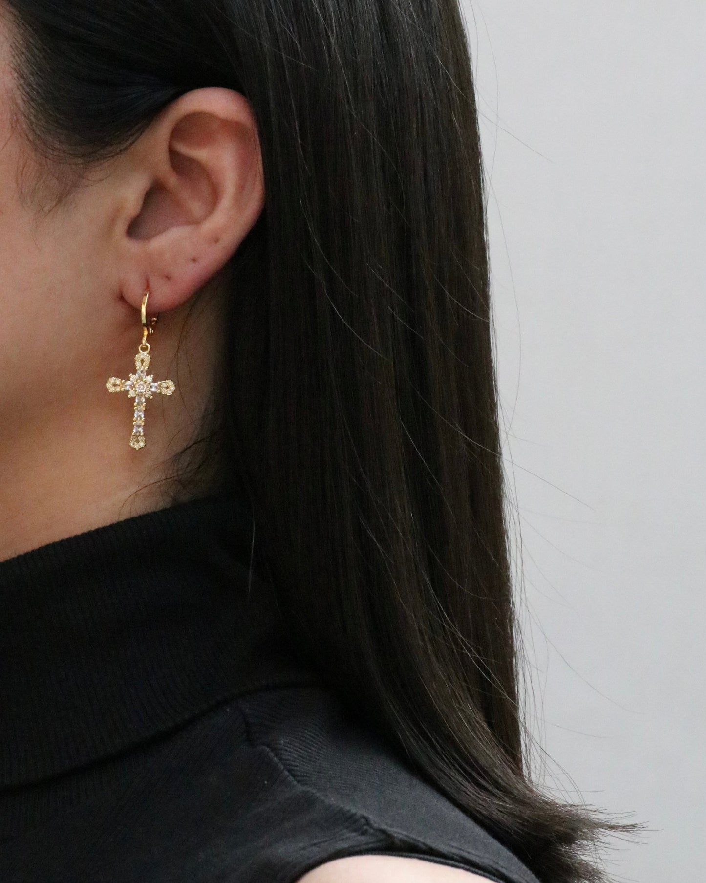 Glory Cross Earrings