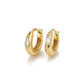 Mini Marquise Hoops