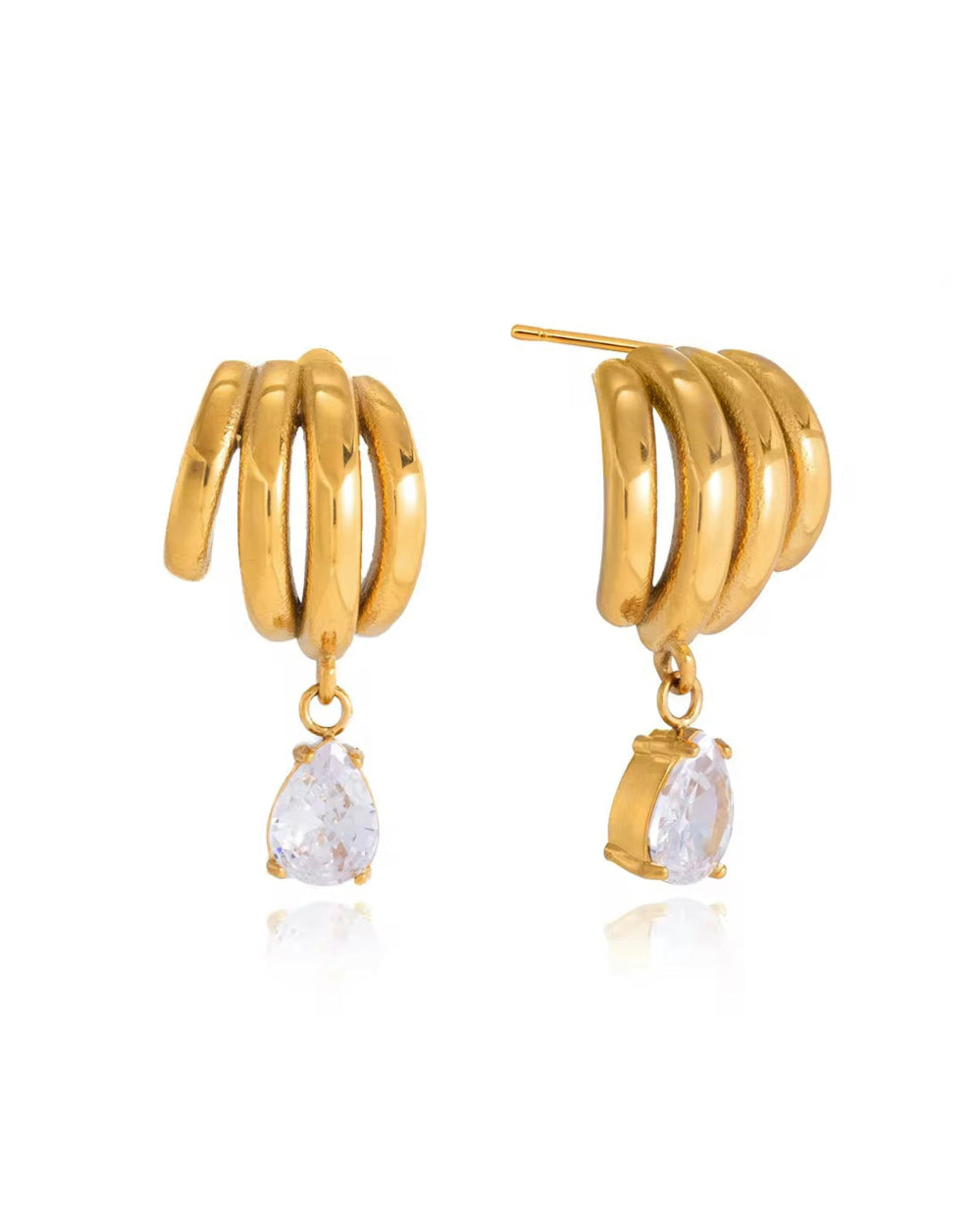 Pear-Drop Earrings