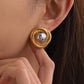 Vortex Earrings (Dual Tone)