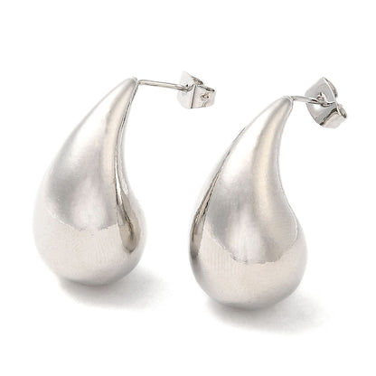 Open Teardrop Earrings