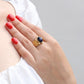 Natural Lapis Lazuli Stone Ring