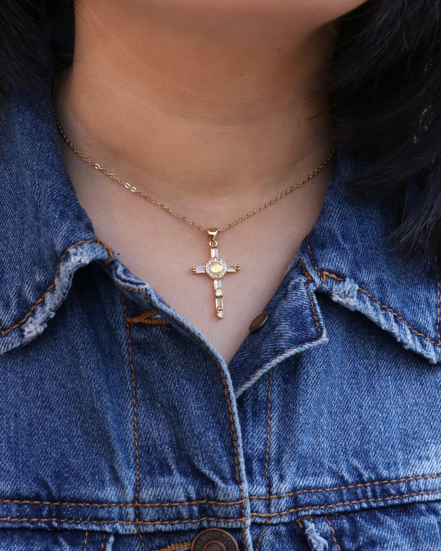 Divine Cross Necklace