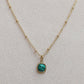 Natural Malachite Stone Necklace