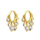 Opulence Crystal Hoops