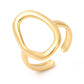 Hollow Oval Ring