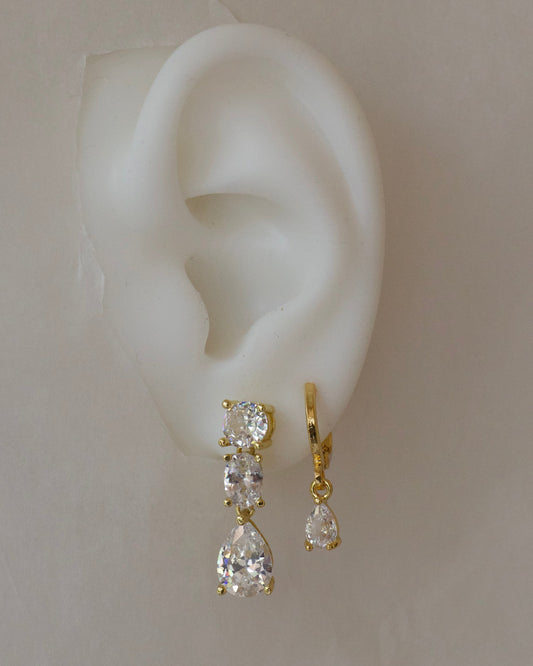 Elara Pear Stack (2-Pair Set)