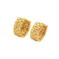 Mini Checkered Hoops
