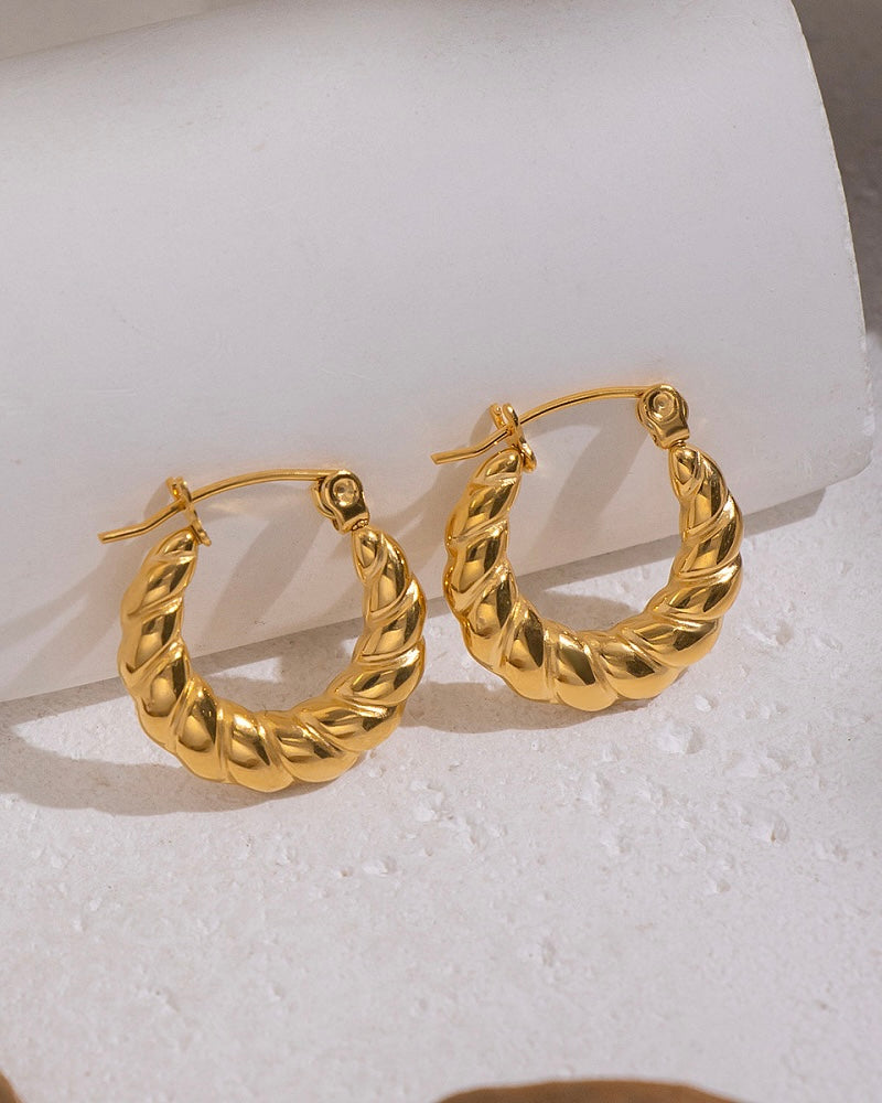 Mini Twist Hoops
