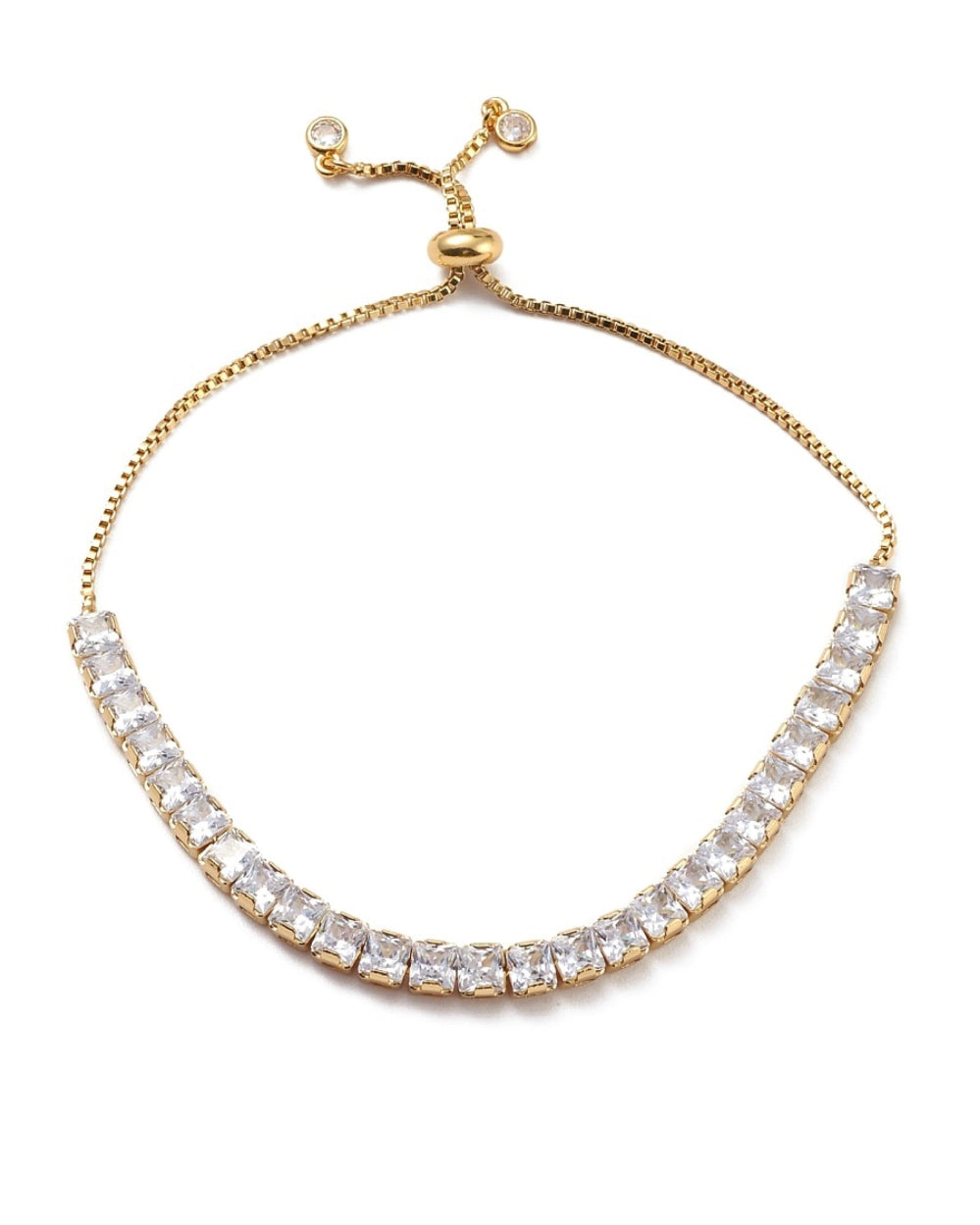 Aura Tennis Slider Bracelet