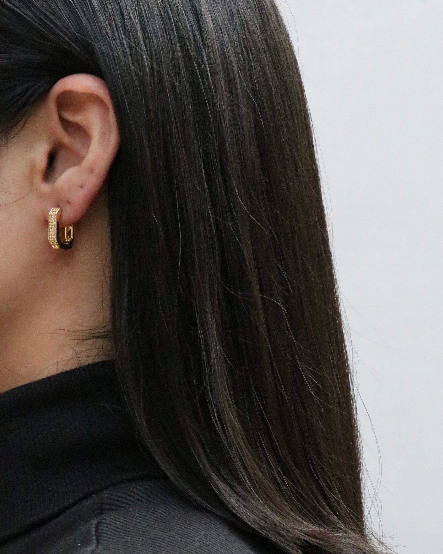 Mini Gild Edge Hoops