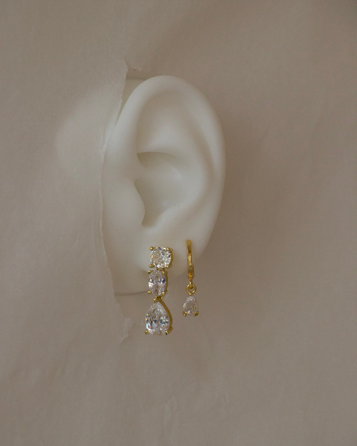 Elara Pear Stack (2-Pair Set)