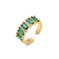 Sage Prism Ring