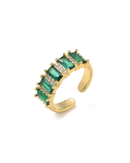 Sage Prism Ring