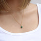 Dainty African Jade Necklace