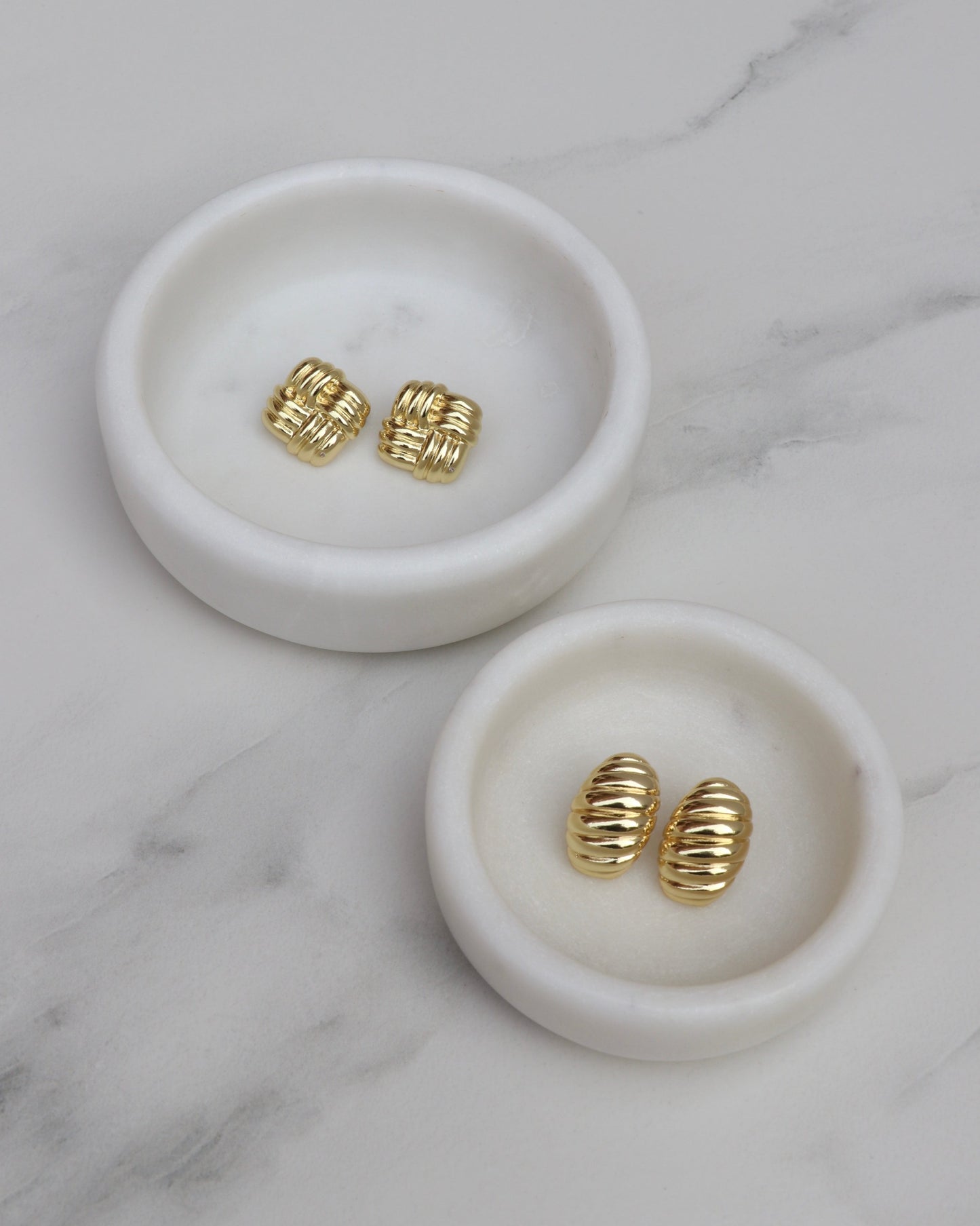 Chunky Croissant Earrings