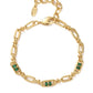 Emerald Link Bracelet