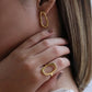 Twist Teardrop Earrings