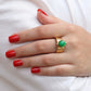 Natural Aventurine Stone Ring
