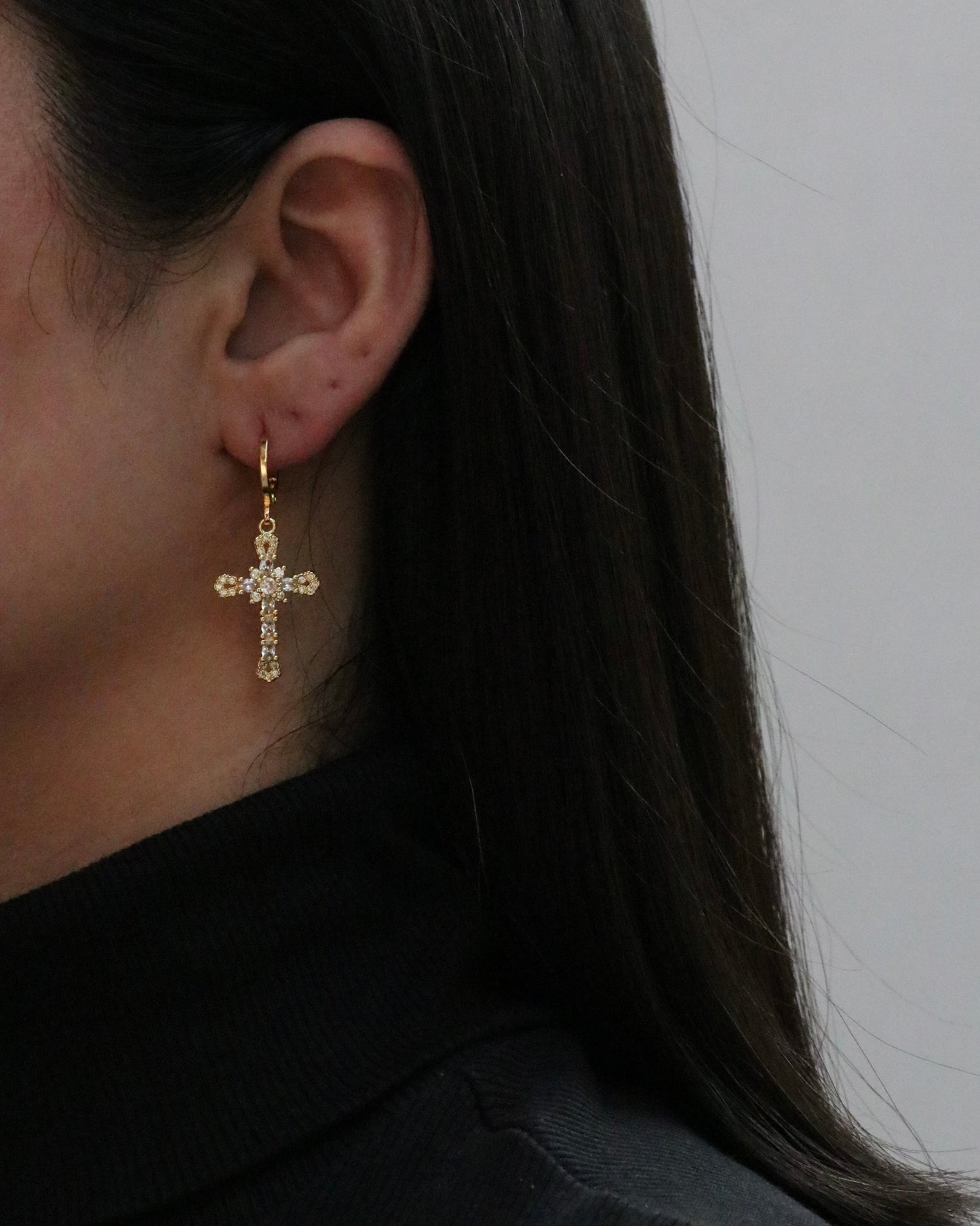 Glory Cross Earrings