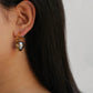 Two-Way Ball Earrings (Dual Tone)