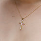 Heaven's Light Cross Necklace