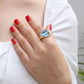 Natural Abalone Shell Ring