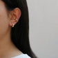 Tiny Tulip Hoops