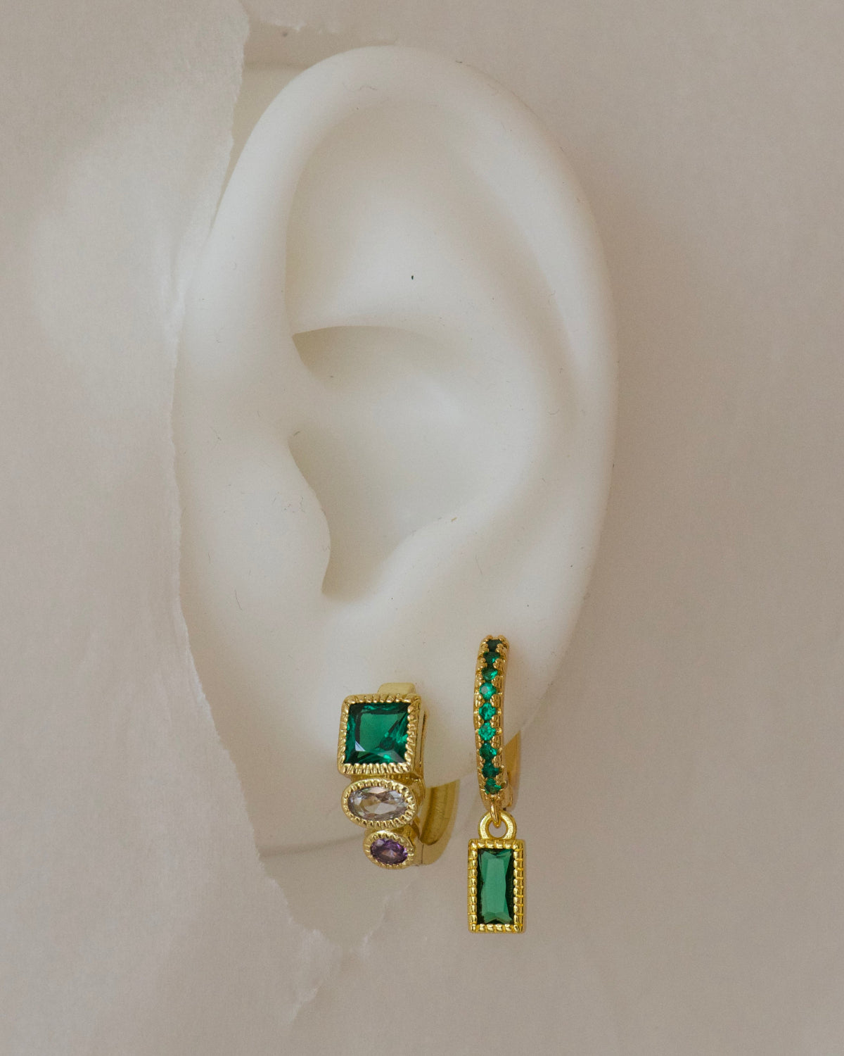 Emerald Muse Stack (2-Pair Set)