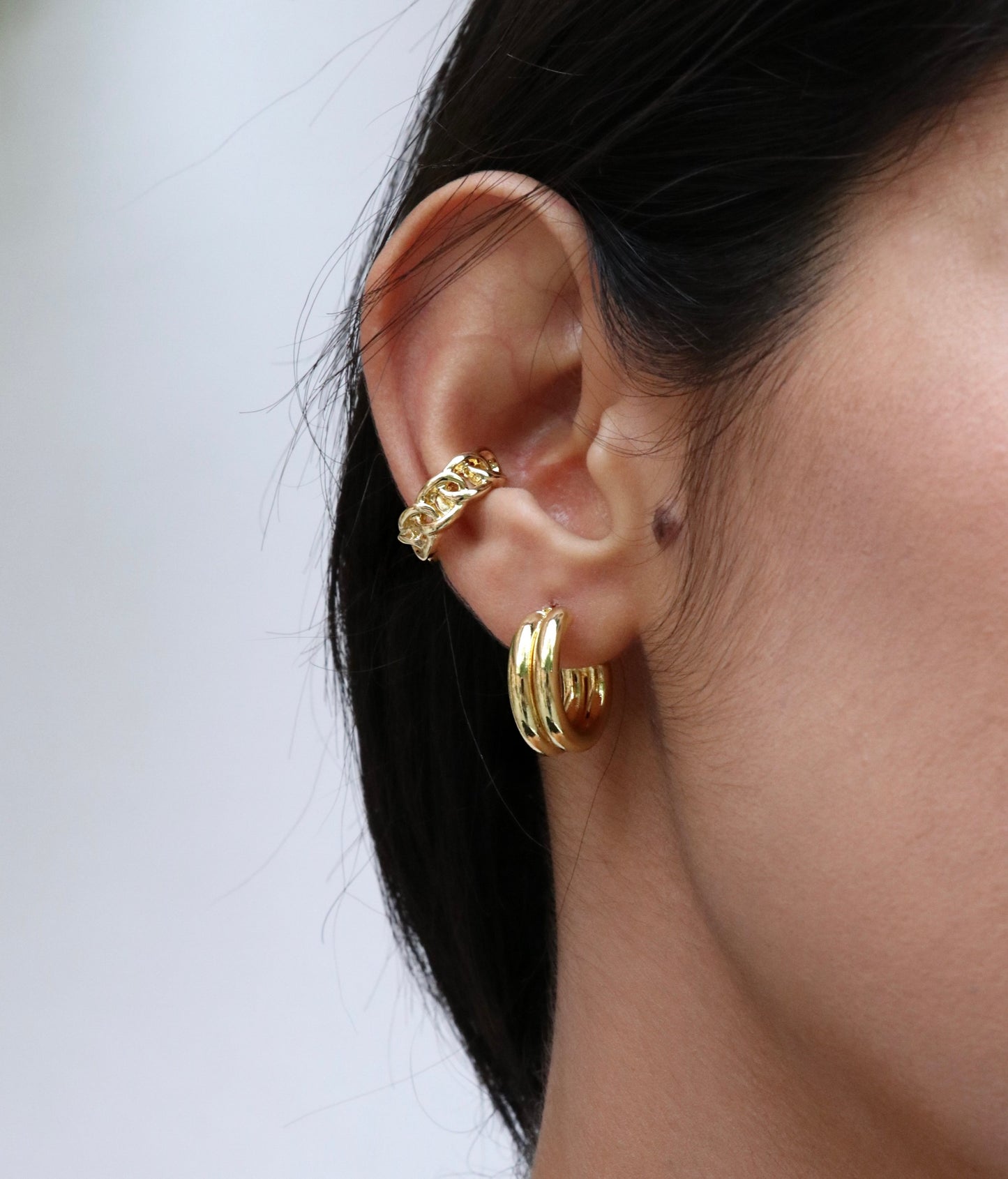 Tiny Twin Hoops