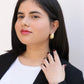 Striped Waterdrop Earrings