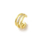 Studded Triple Row Ear Cuff