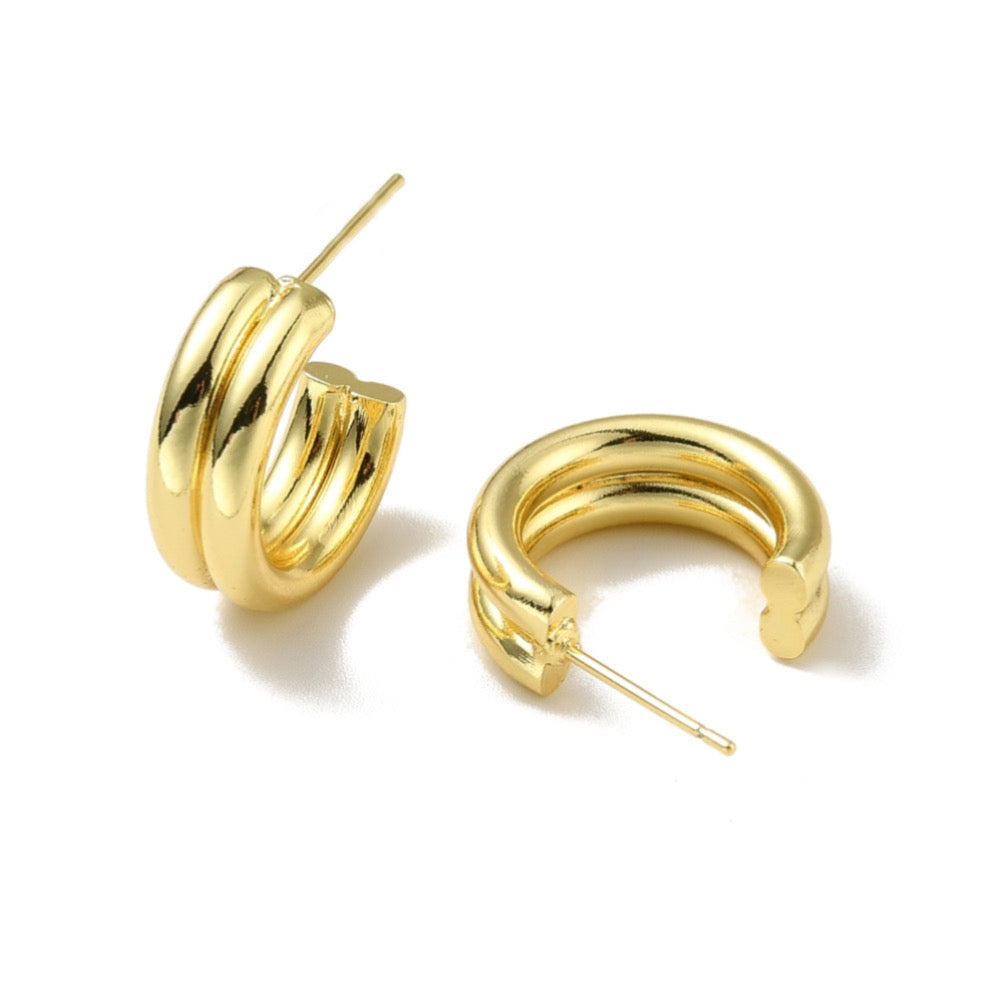 Tiny Twin Hoops
