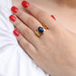 Natural Lapis Lazuli Stone Ring