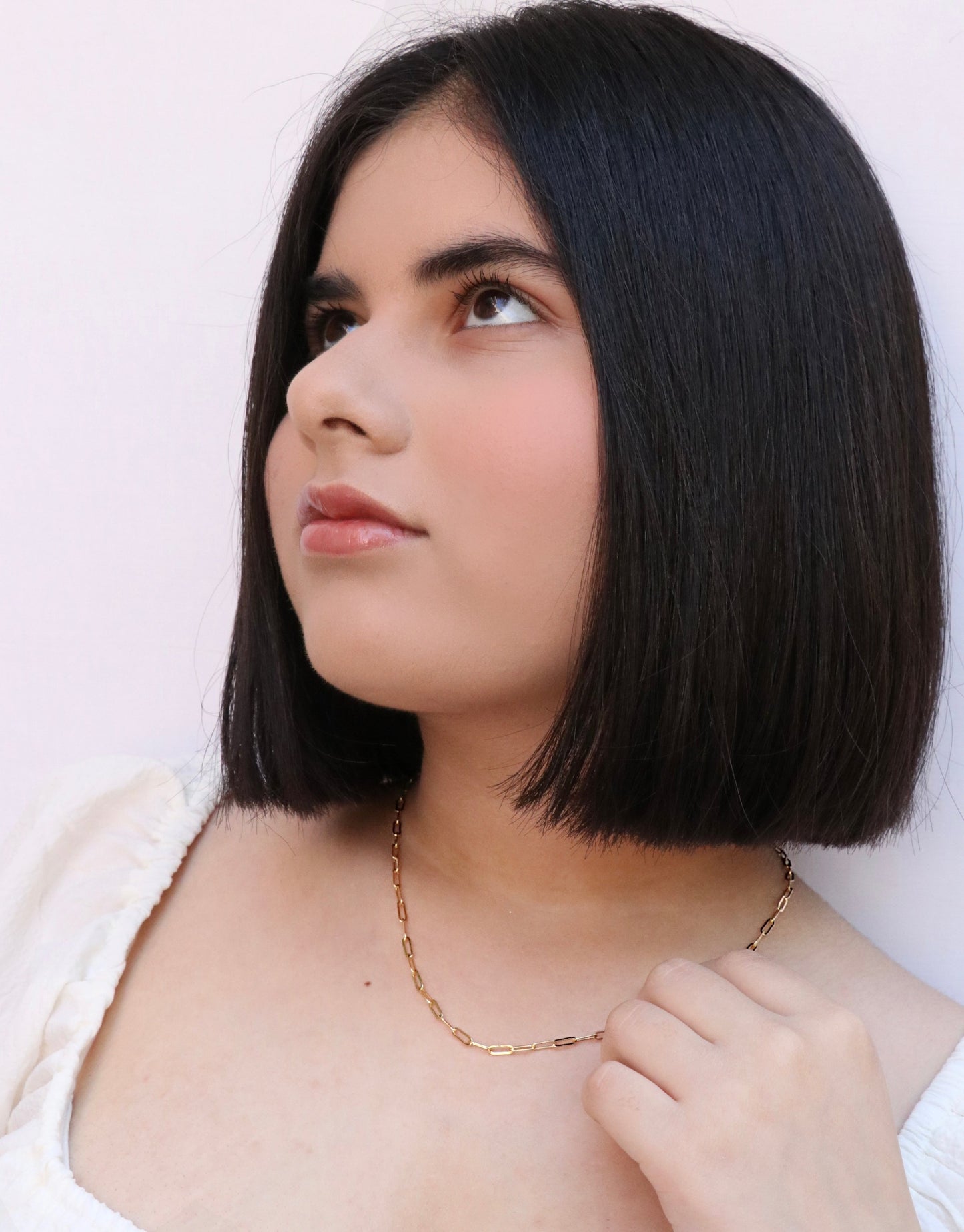Dainty Paperclip Chain