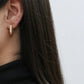 Mini Gild Edge Hoops